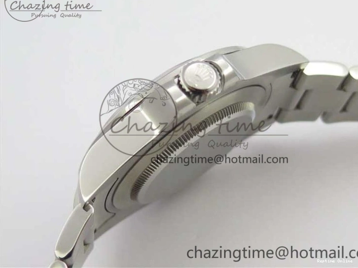 0414 Explorer II 42mm 216570 Black 904L SS GMF 1:1 Best Edition Black Dial on Bracelet A3186 (Correct Hand Stack) StreetReady 3242